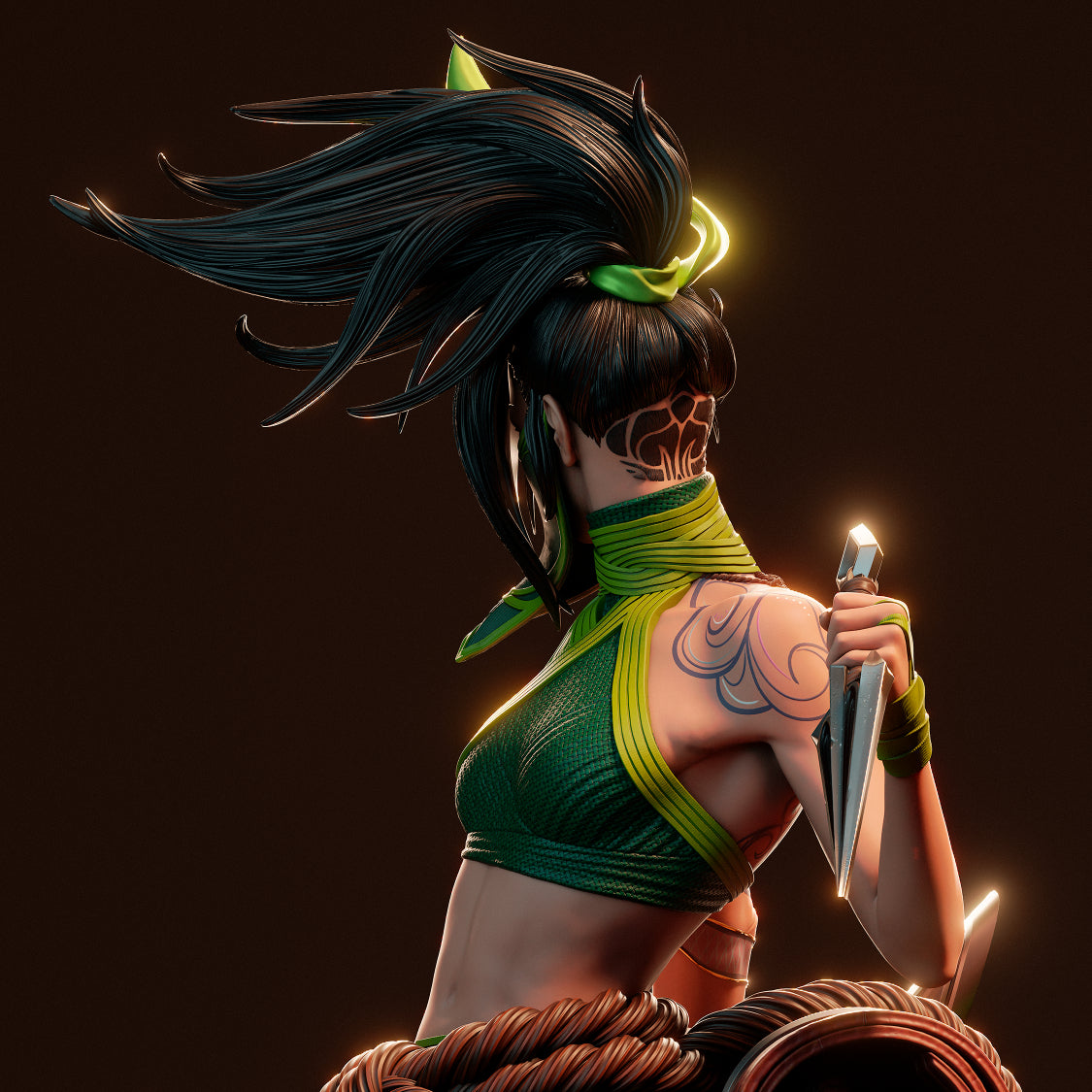 3612 Akali - League of Legends - STL 3D Print Files