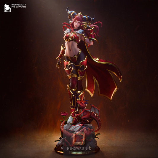 5523 Alexstrasza - World of Warcraft - STL 3D Print Files