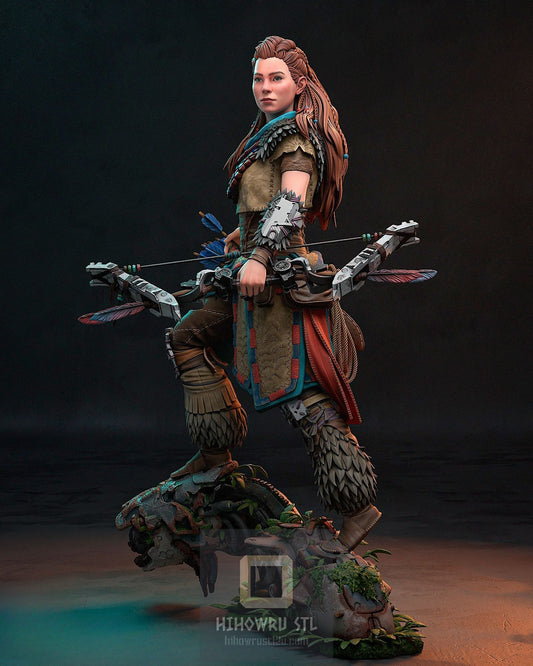 4320 Aloy - Horizon Zero Dawn - STL 3D Print Files