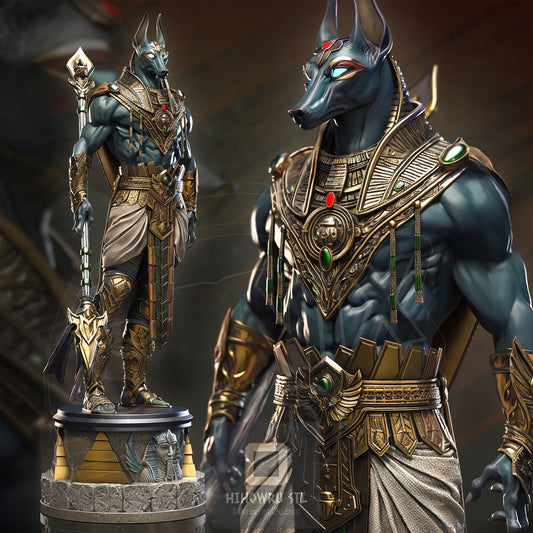 4843 Anubis - STL 3D Print Files