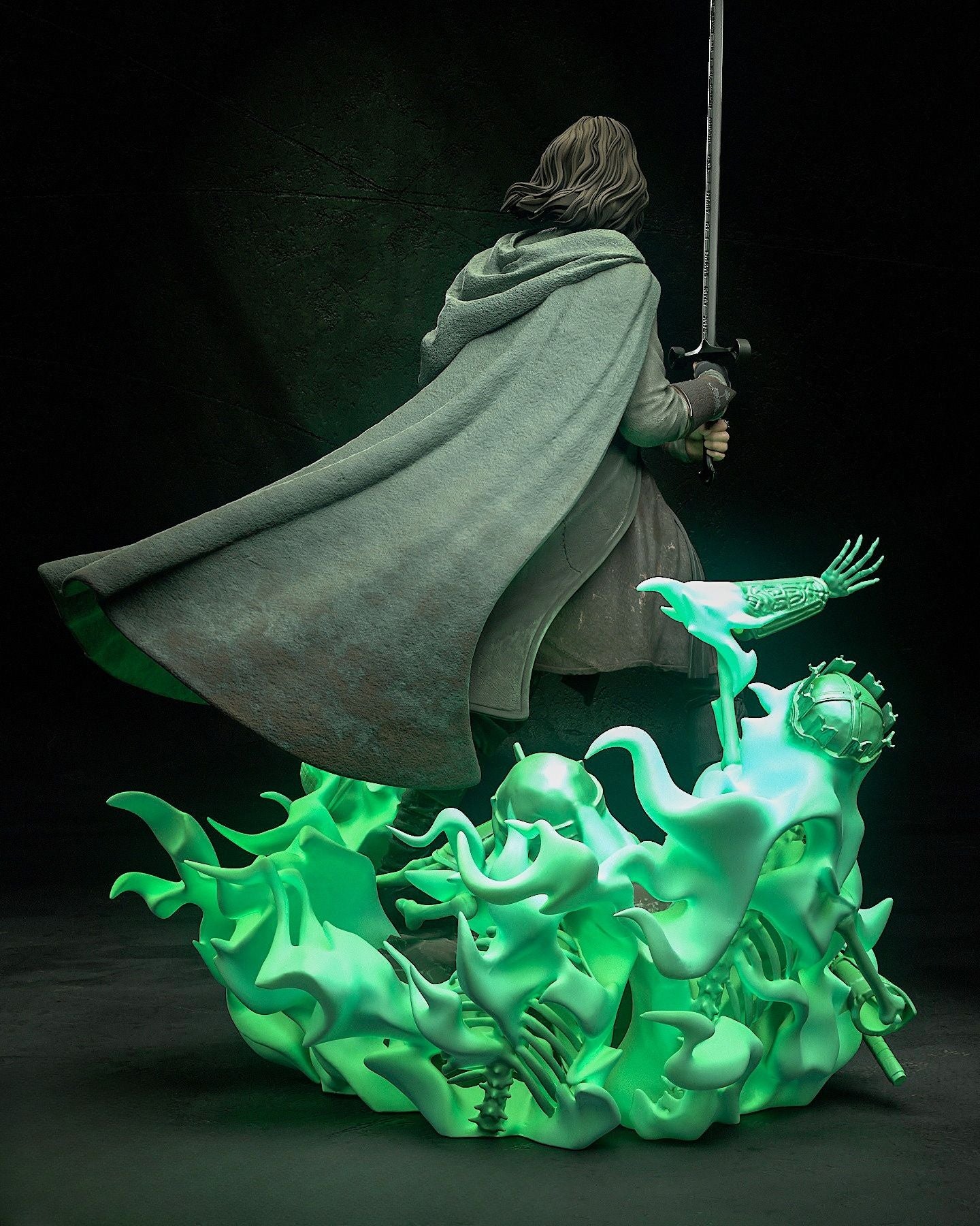3939 Aragorn - Lord of the Rings - STL 3D Print Files