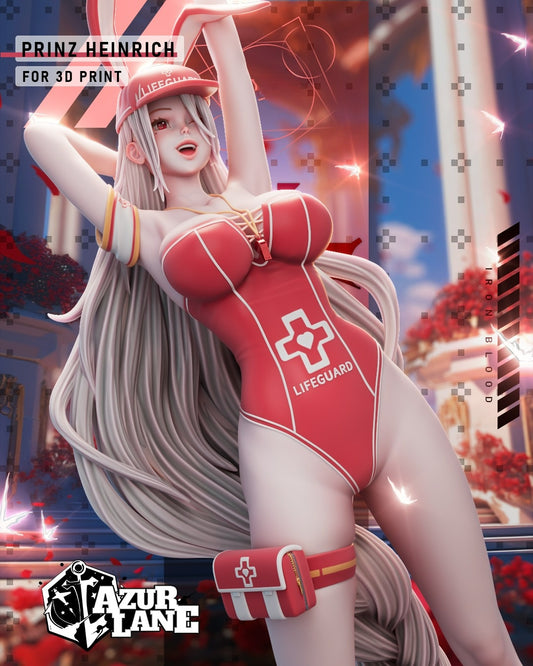 3621 Prinz Heinrich - Azur Lane - STL 3D Print Files