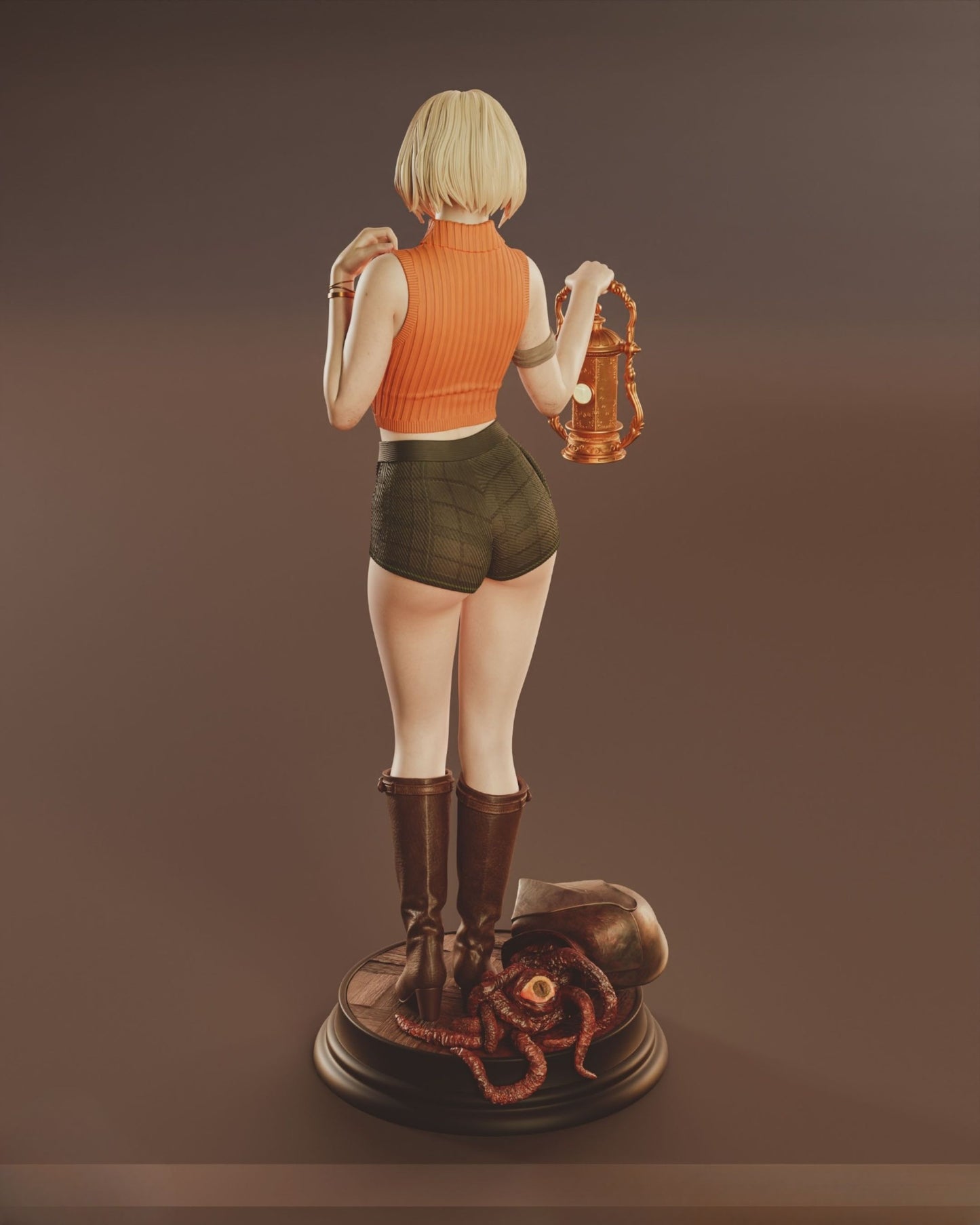 4233 Ashley Graham NSFW - Resident Evil - STL 3D Print Files X 3D Animations