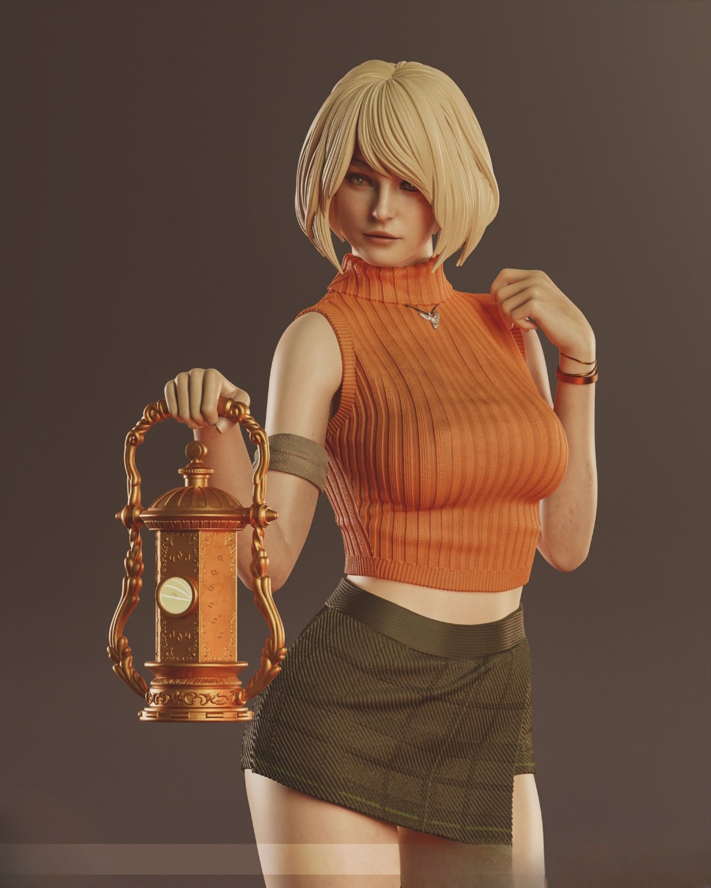 4233 Ashley Graham NSFW - Resident Evil - STL 3D Print Files X 3D Animations