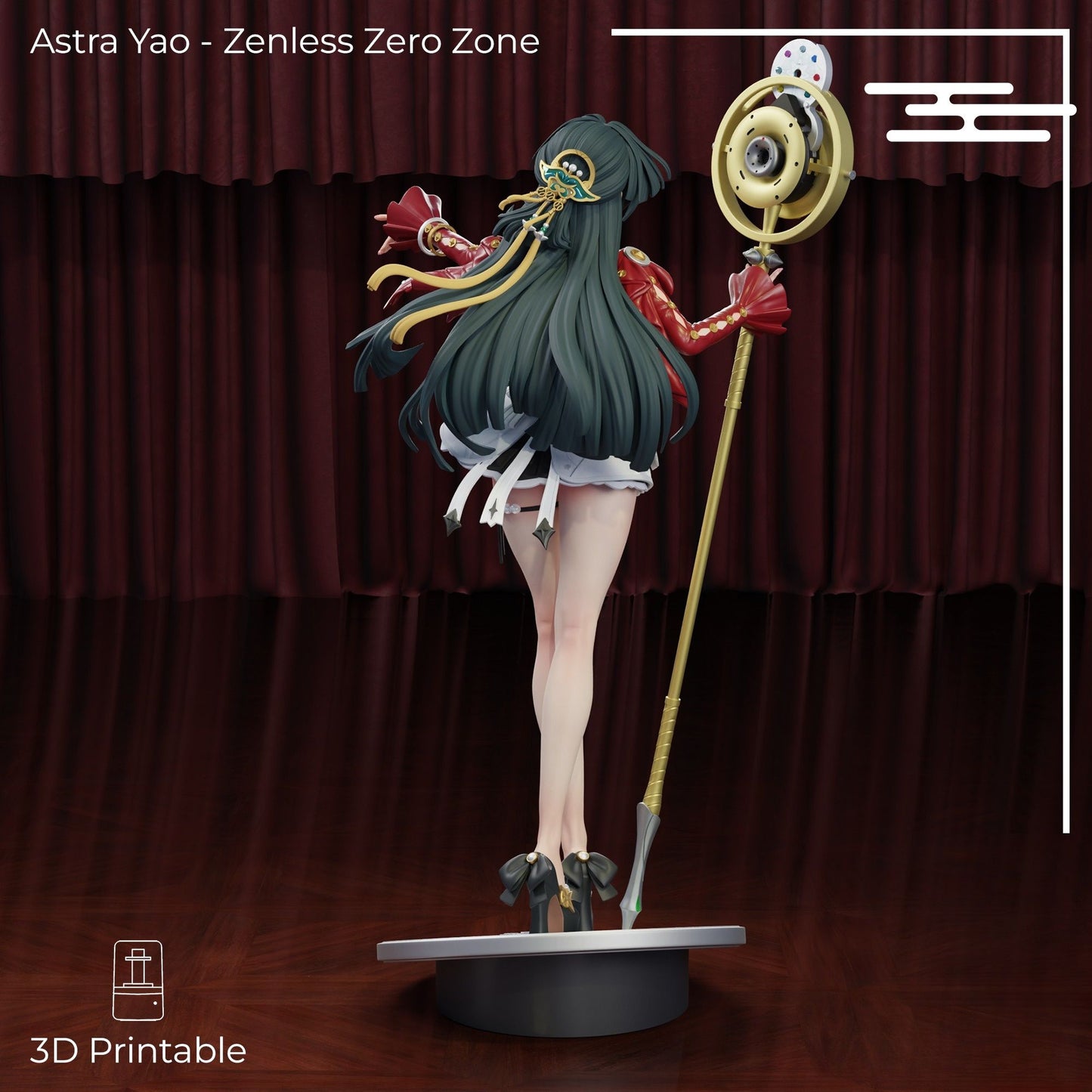 4090 Astra Yao - Zenless Zone Zero - STL 3D Print Files