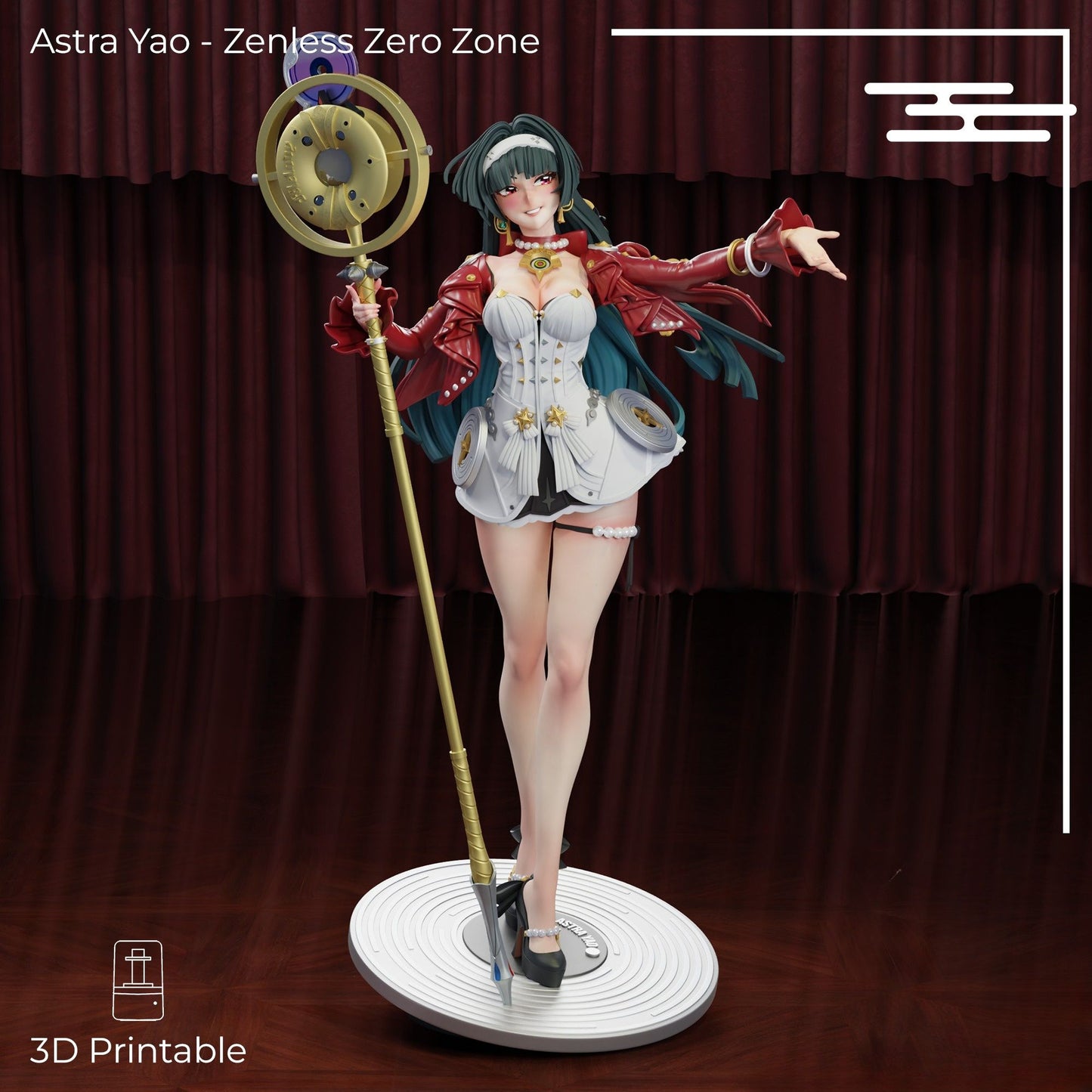 4090 Astra Yao - Zenless Zone Zero - STL 3D Print Files