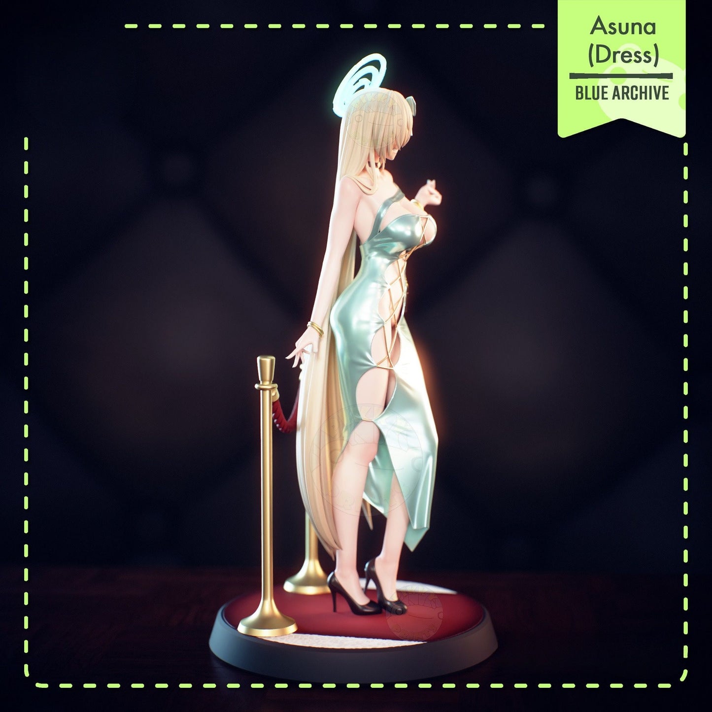 4078 Ichinose Asuna - Blue Archive - STL - 3d Print Files