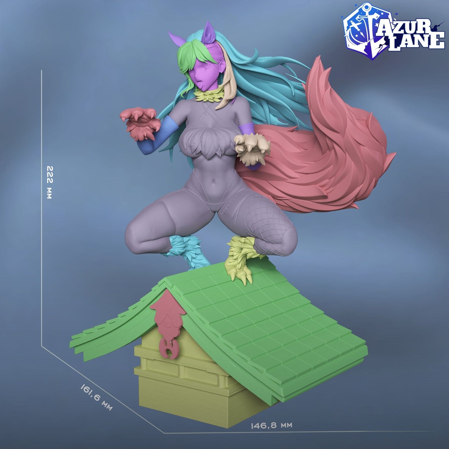 4142 Atago - Azur Lane - STL 3D Print Files