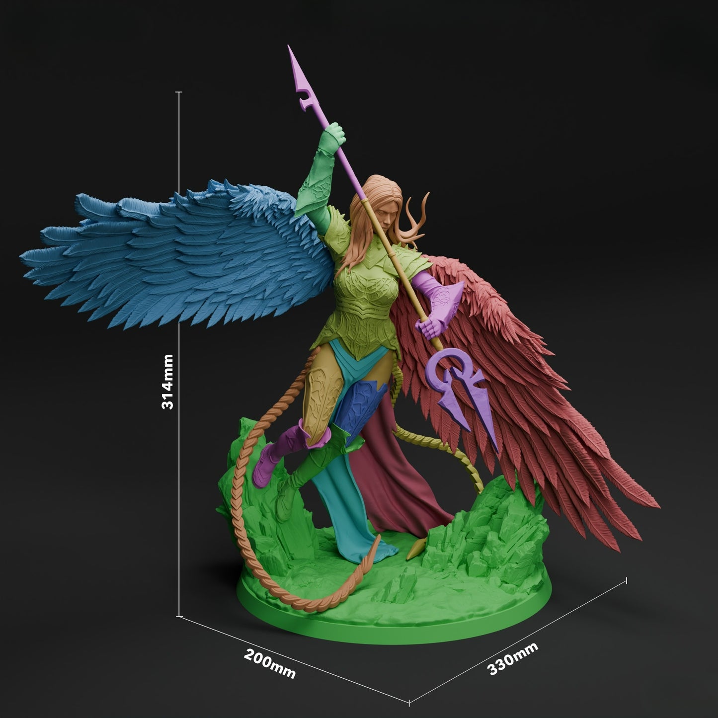 3487 Avacyn - MTG - STL 3D Print Files
