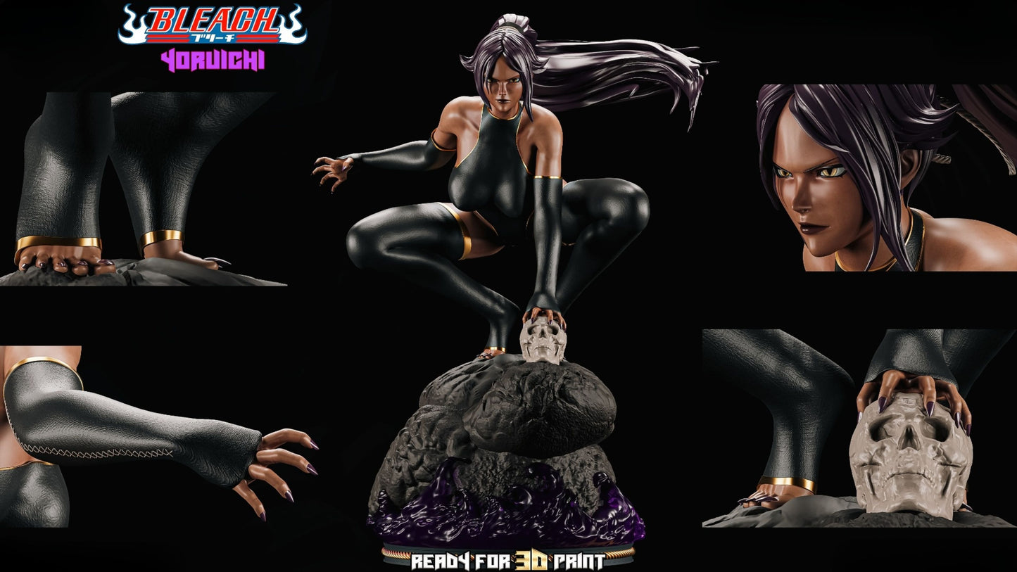 3913 Yoruichi Shihouin NSFW - Bleach - STL 3D Print Files