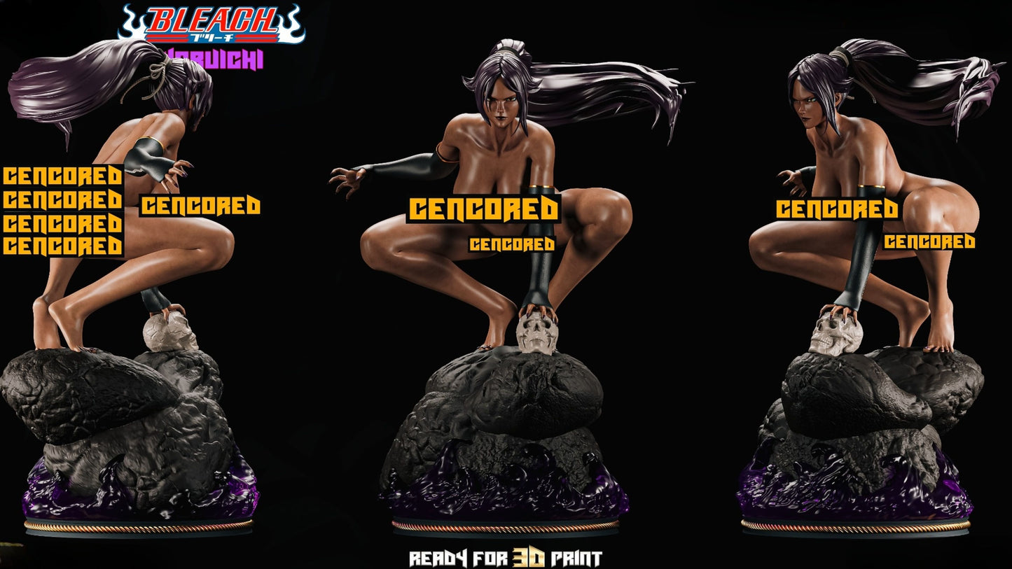 3913 Yoruichi Shihouin NSFW - Bleach - STL 3D Print Files