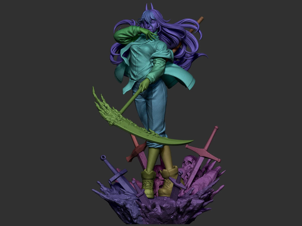 3715 Power - Chainsaw Man - STL 3D Print Files