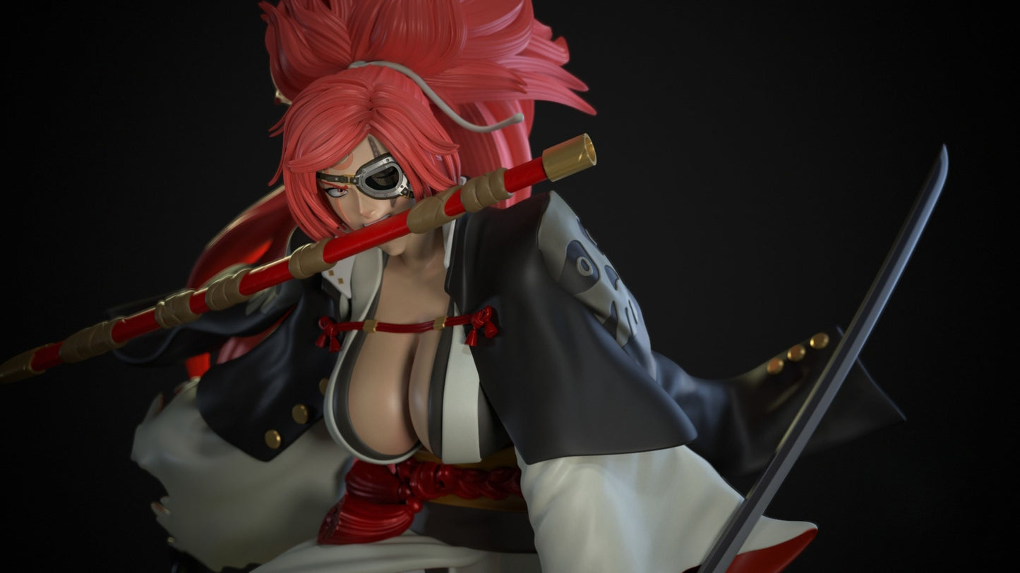 3694 Baiken - Guilty Gear - STL 3D Print Files