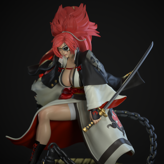 3694 Baiken - Guilty Gear - STL 3D Print Files