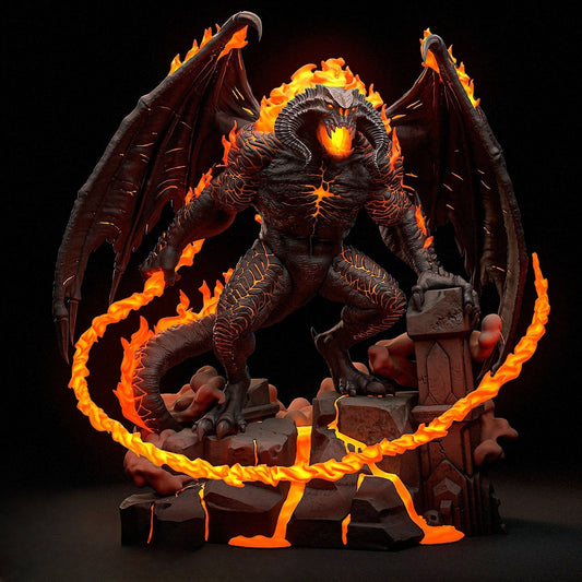 3940 Balrog - The Lord of the Rings - STL 3D Print Files