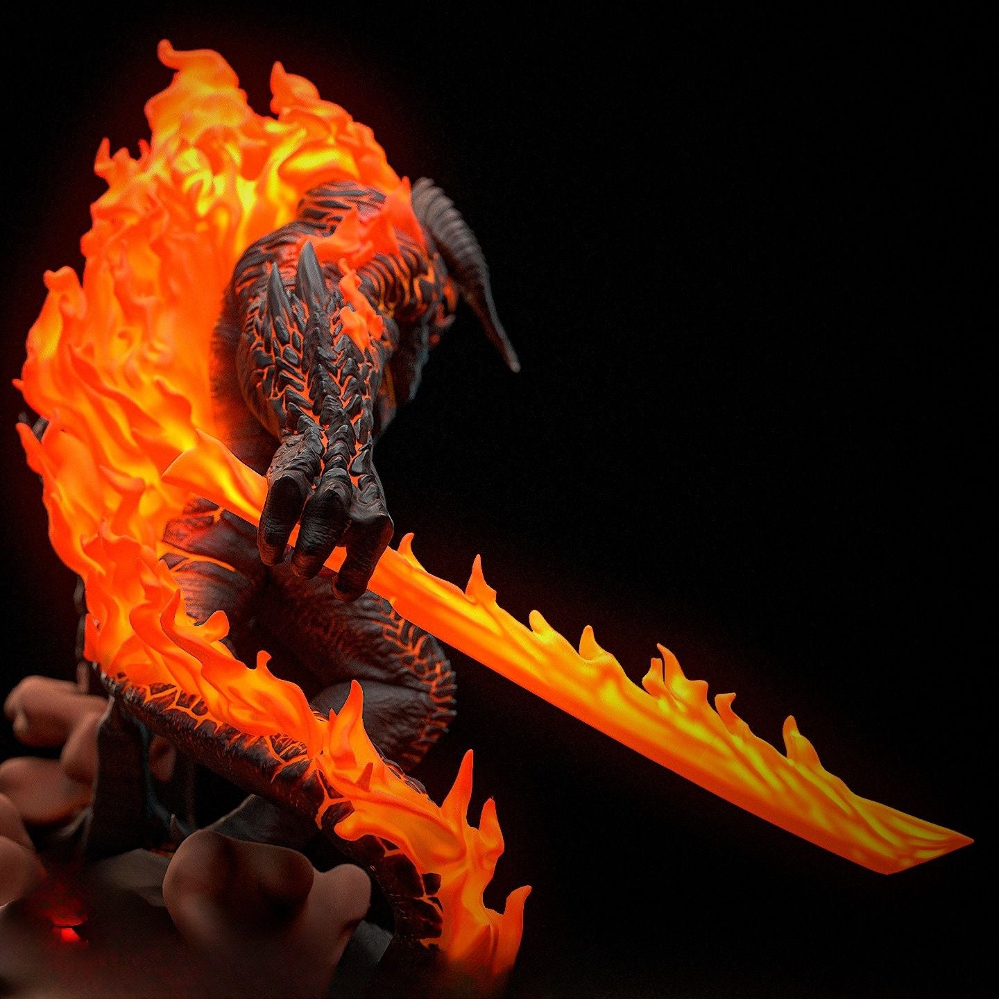 3940 Balrog - The Lord of the Rings - STL 3D Print Files
