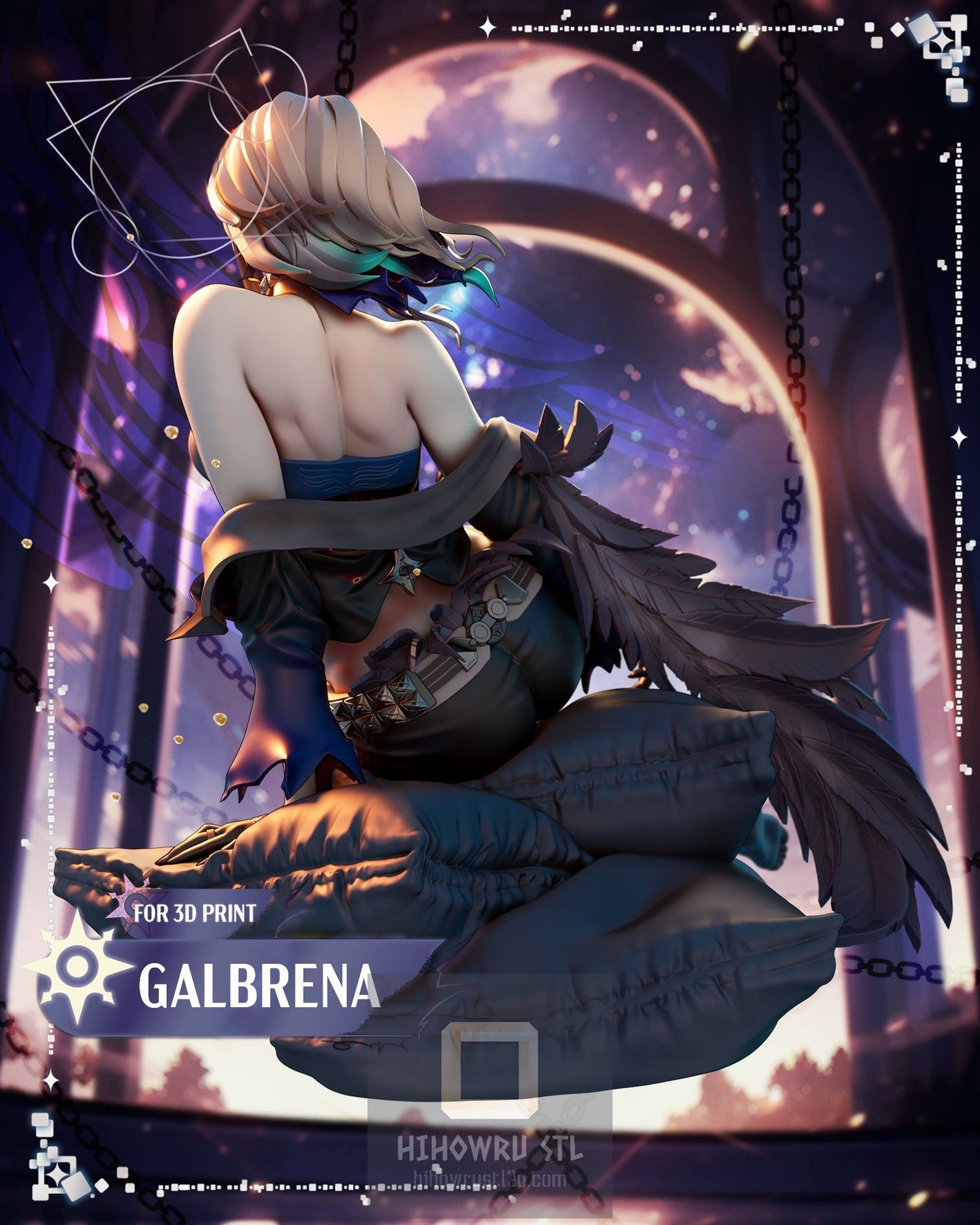 4913 Galbrena - Wuthering Waves - STL 3D Print Files