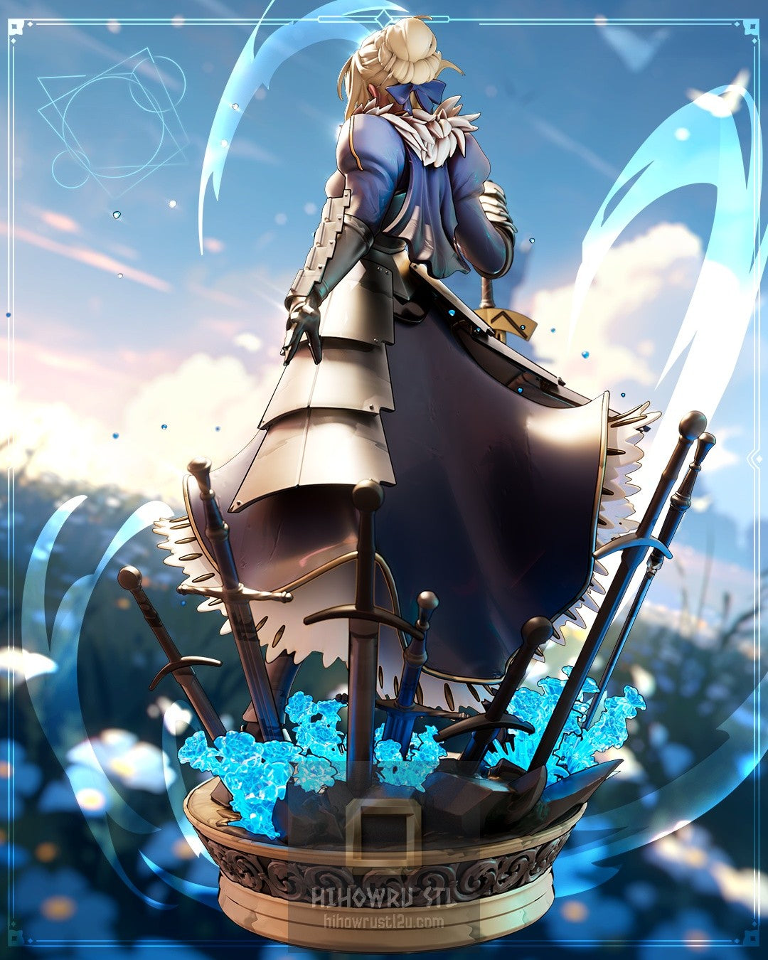 5008 Saber - Fate/stay night - STL 3D Print Files