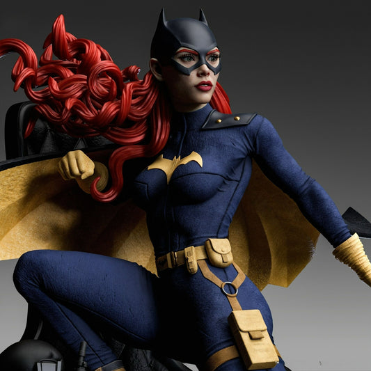 3693 Batgirl - DC Comics - STL 3D Print Files
