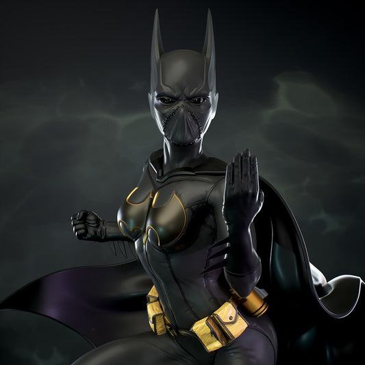 3836 Batgirl - Cassandra Cain - STL 3D Print Files