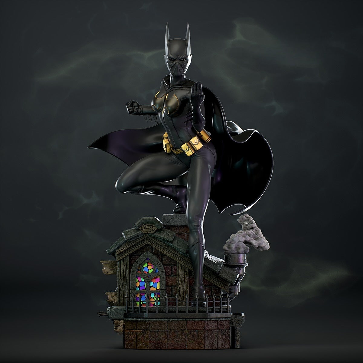 3836 Batgirl - Cassandra Cain - STL 3D Print Files