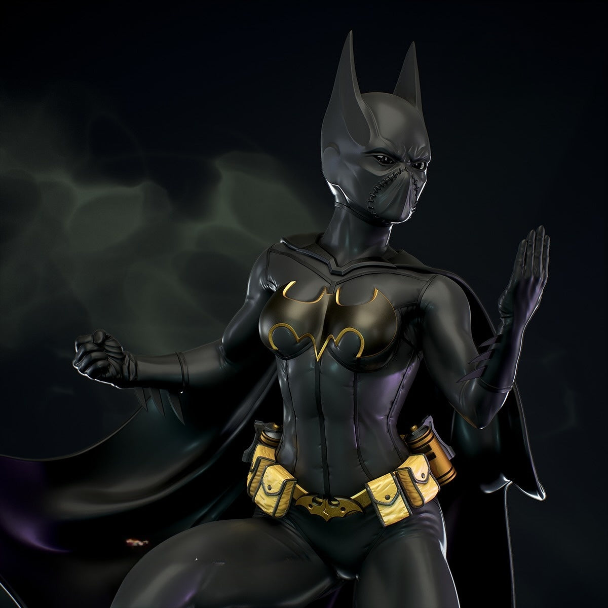 3836 Batgirl - Cassandra Cain - STL 3D Print Files
