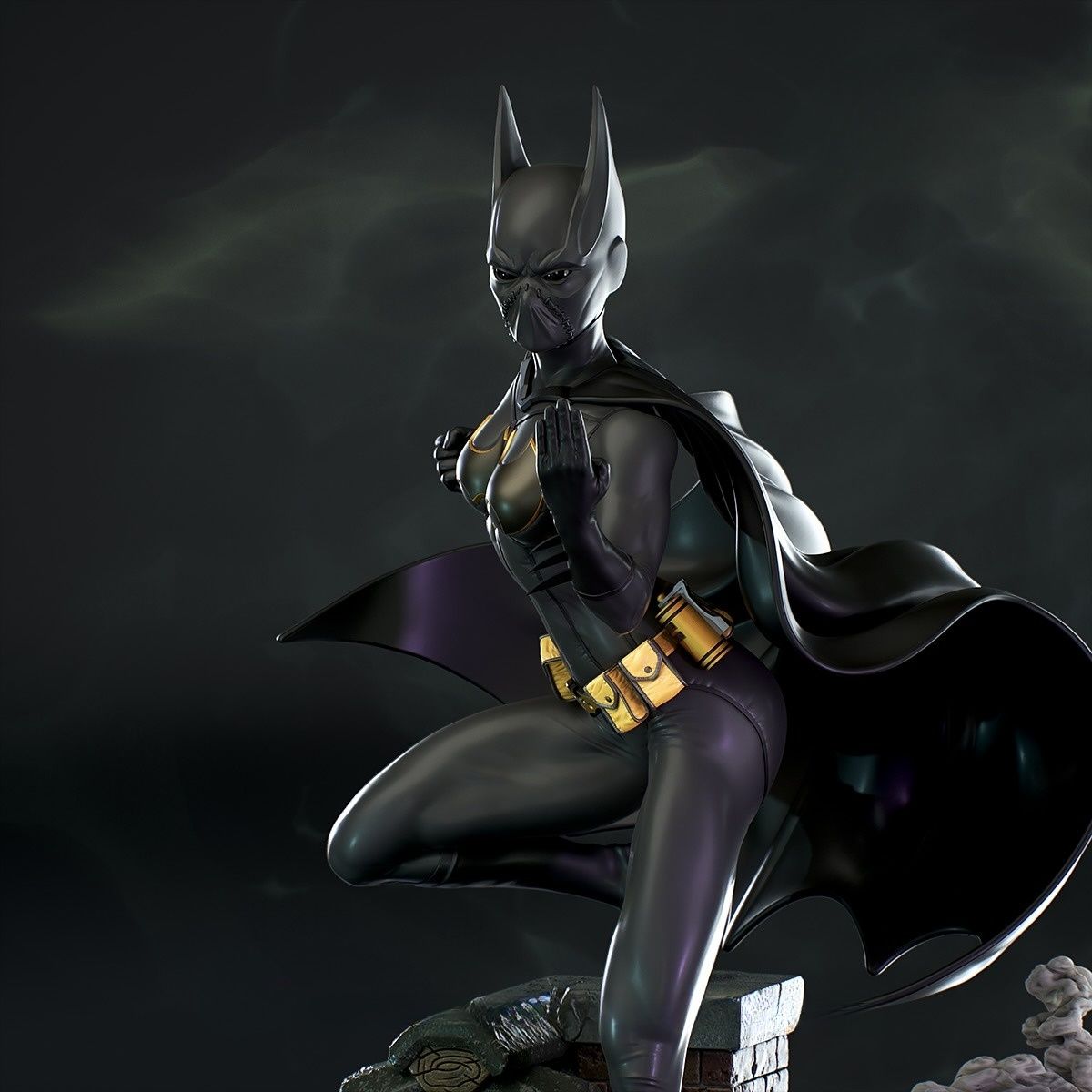 3836 Batgirl - Cassandra Cain - STL 3D Print Files