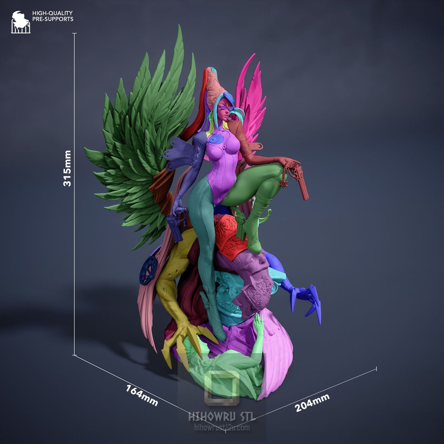 4972 Cereza - Bayonetta - STL 3D Print Files