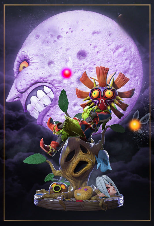 3340 Skull Kid - The Legend of Zelda - STL 3D Print Files