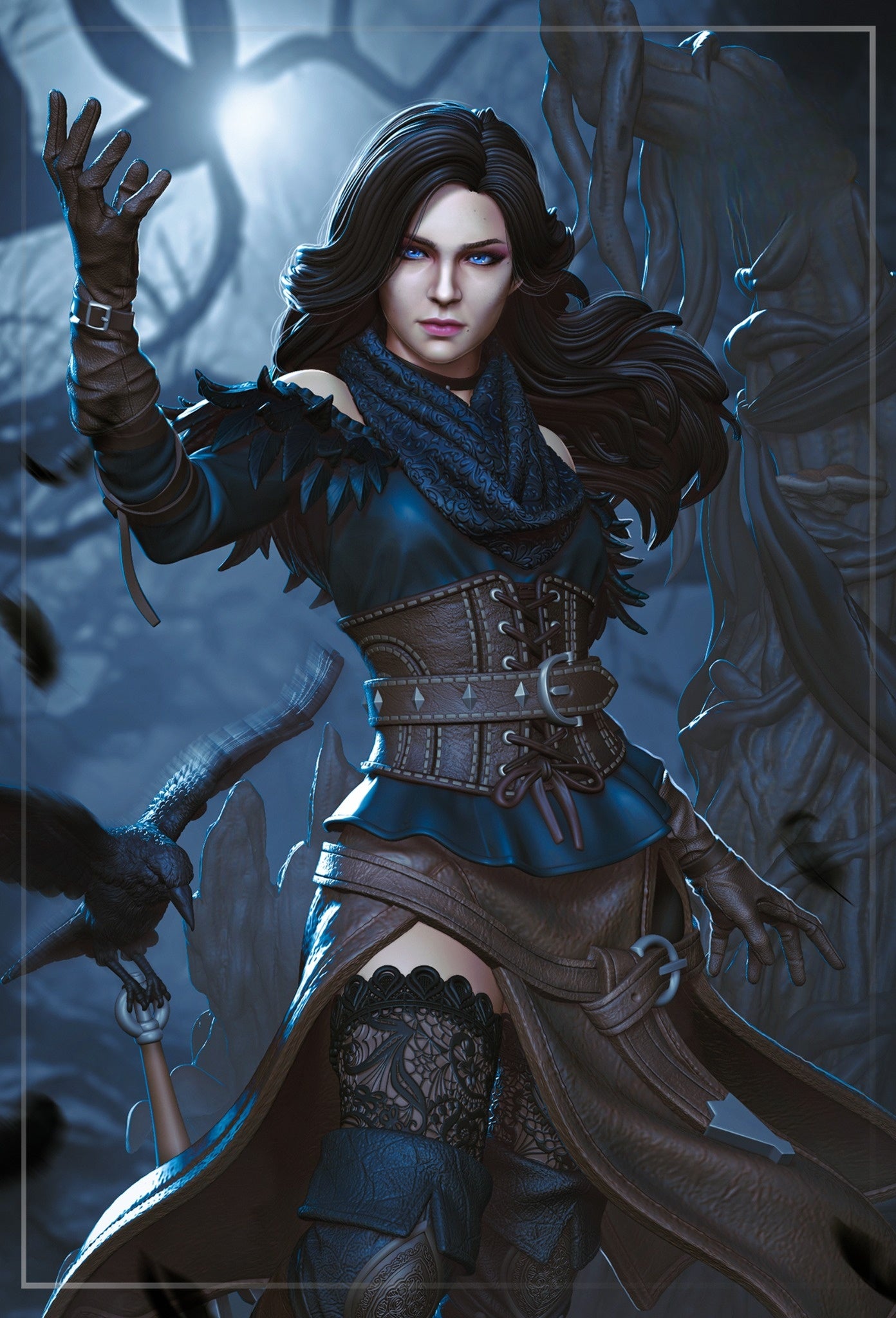 3445 Yennefer of Vengerberg - The Witcher - STL 3D Print Files