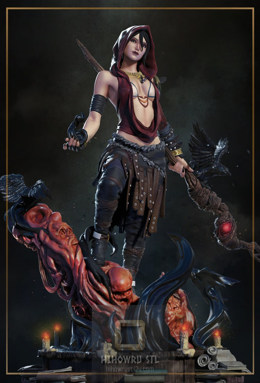 5021 Morrigan - Dragon Age - STL 3D Print Files