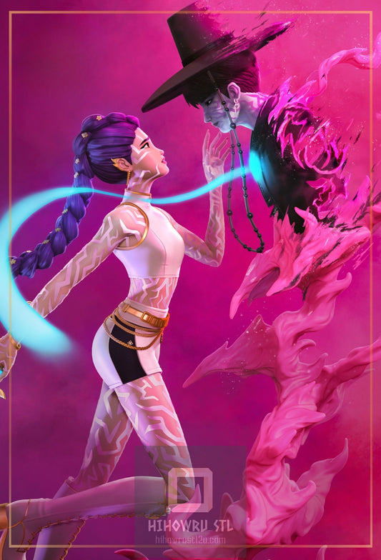 4342 Rumi - Kpop Demon Hunters - STL 3D Print Files