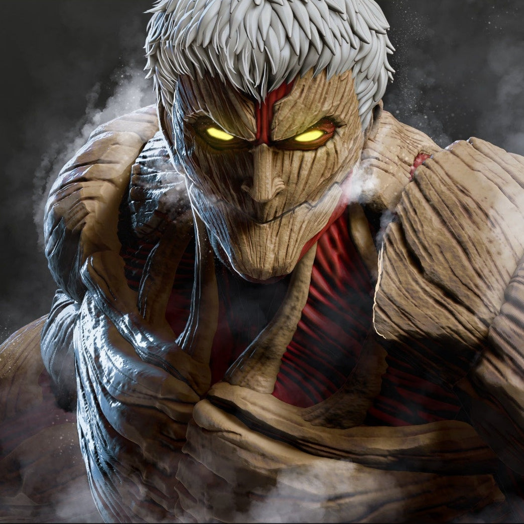 3425 Armored Titan - Attack on Titan - STL 3D Print Files