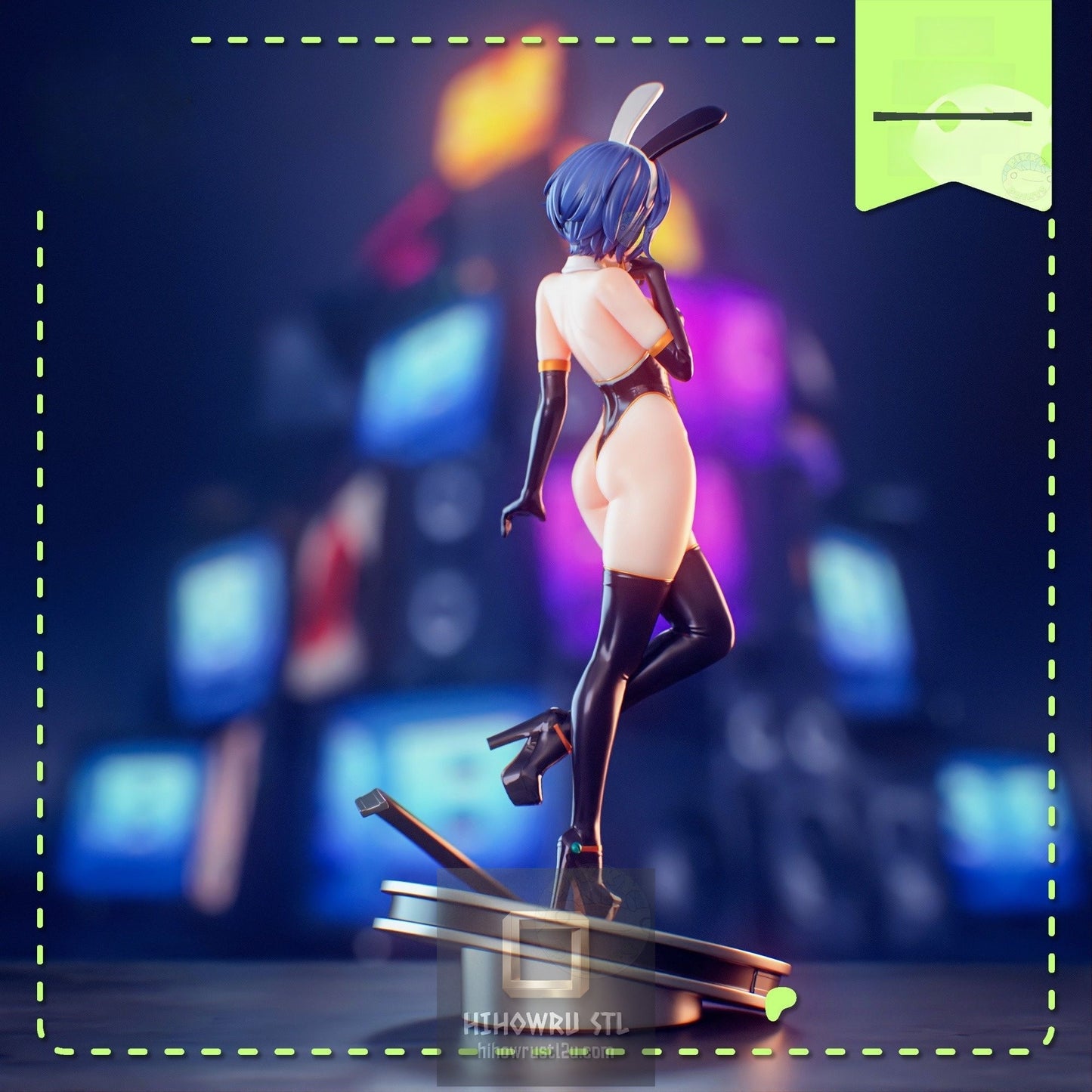 5407 Belle Bunny - Zenless Zone Zero - STL 3D Print Files