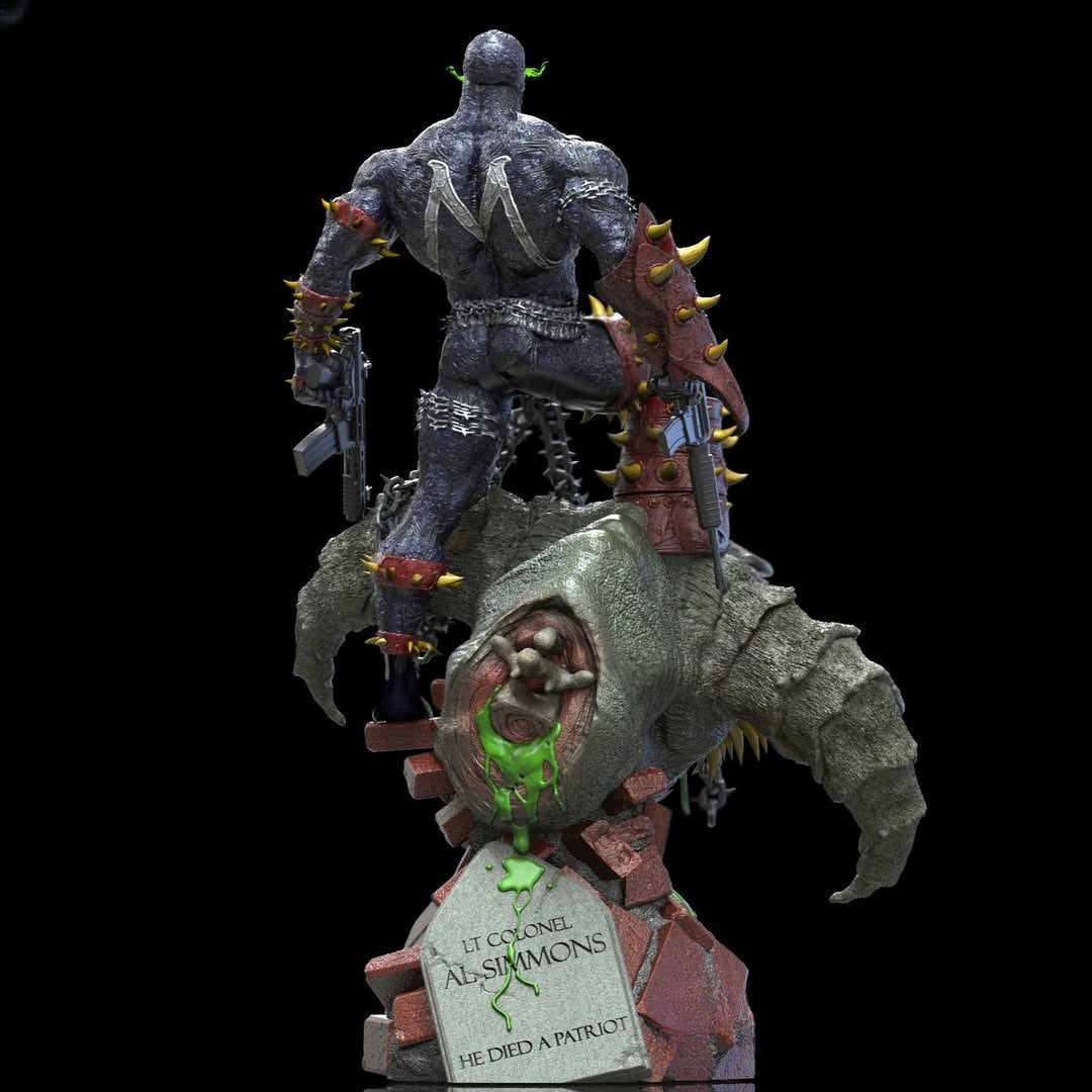 3354 Spawn - Al Simmons - STL 3D Print Files