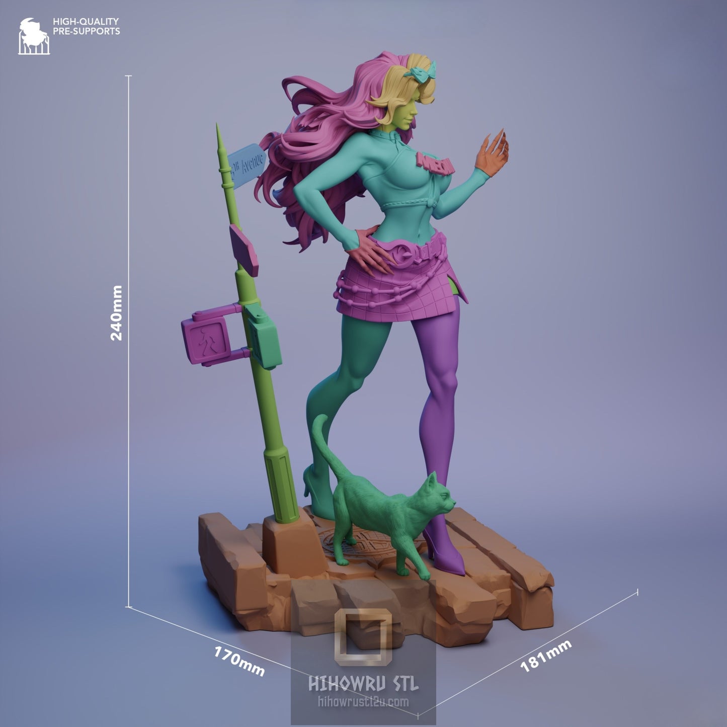 5332 Black Cat - Marvel Comics - STL 3D Print Files