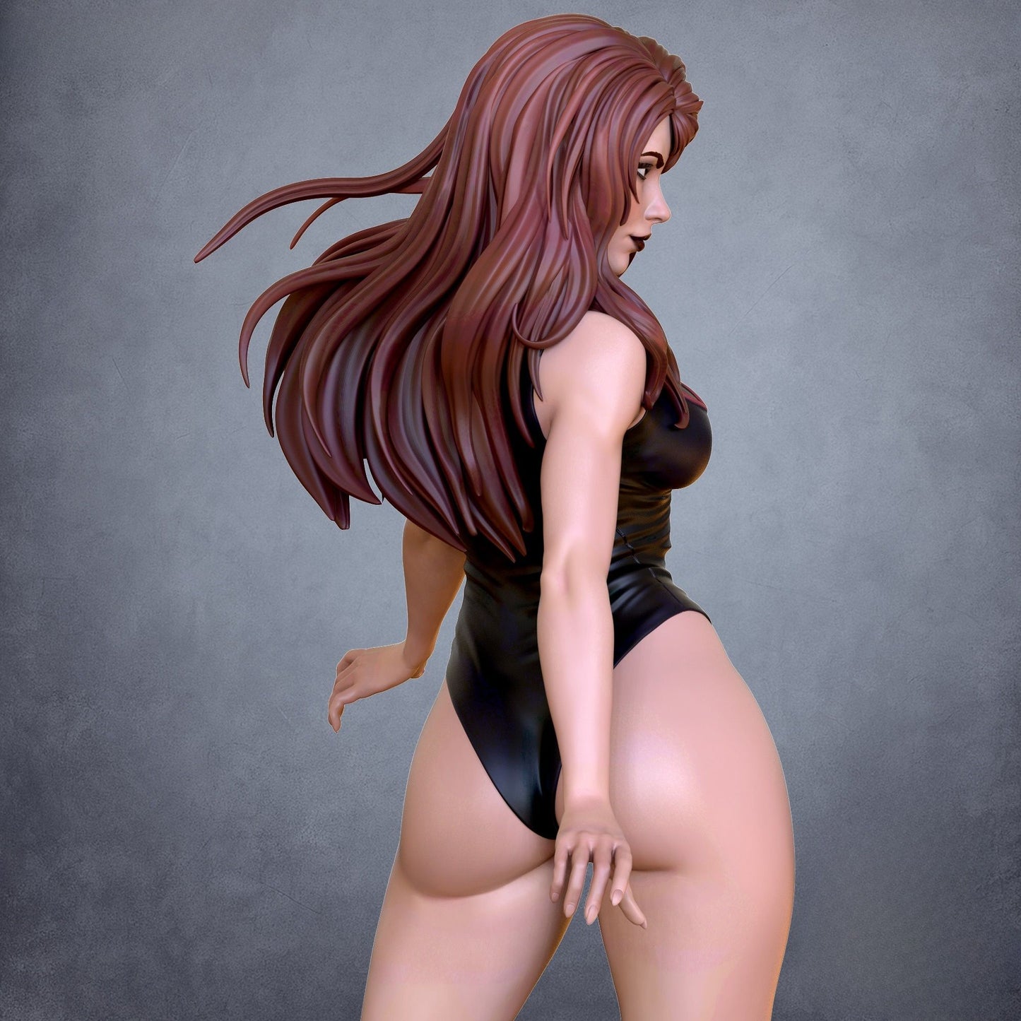 4028 Black Widow Swimsuit NSFW - STL 3D Print Files