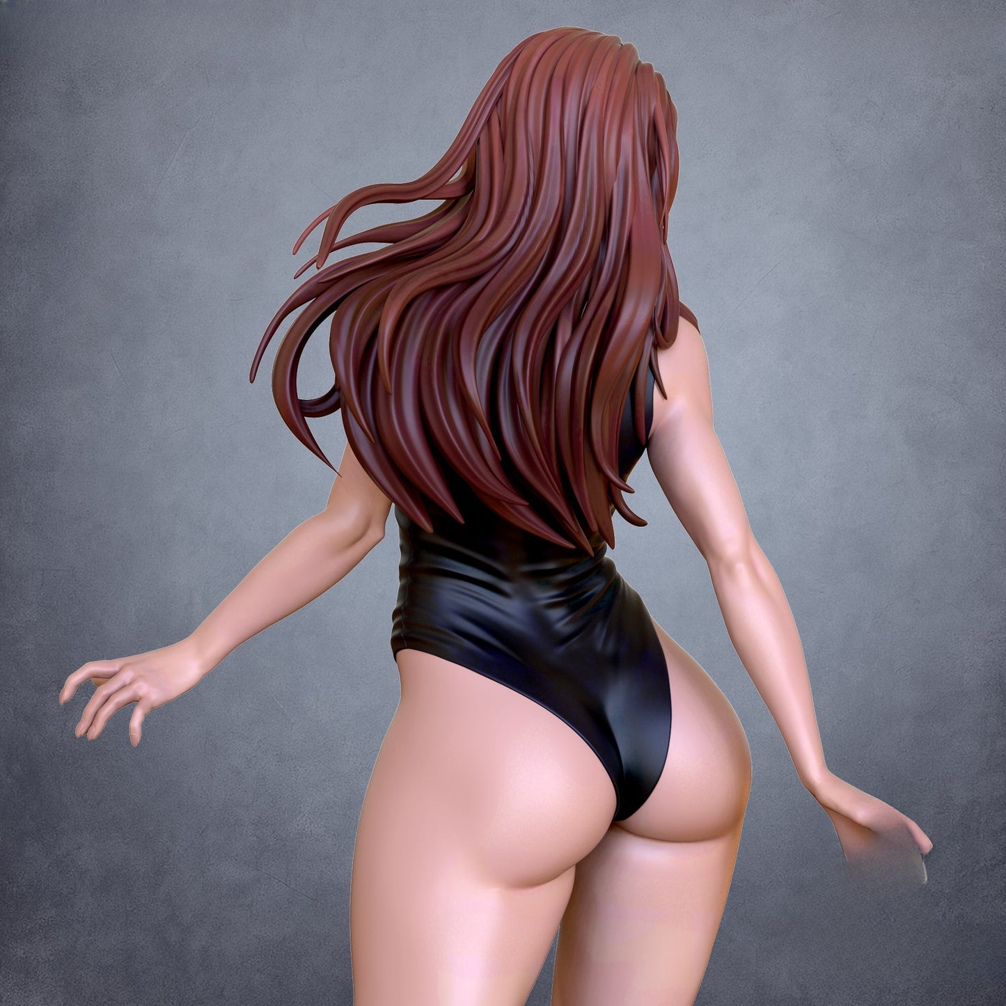4028 Black Widow Swimsuit NSFW - STL 3D Print Files