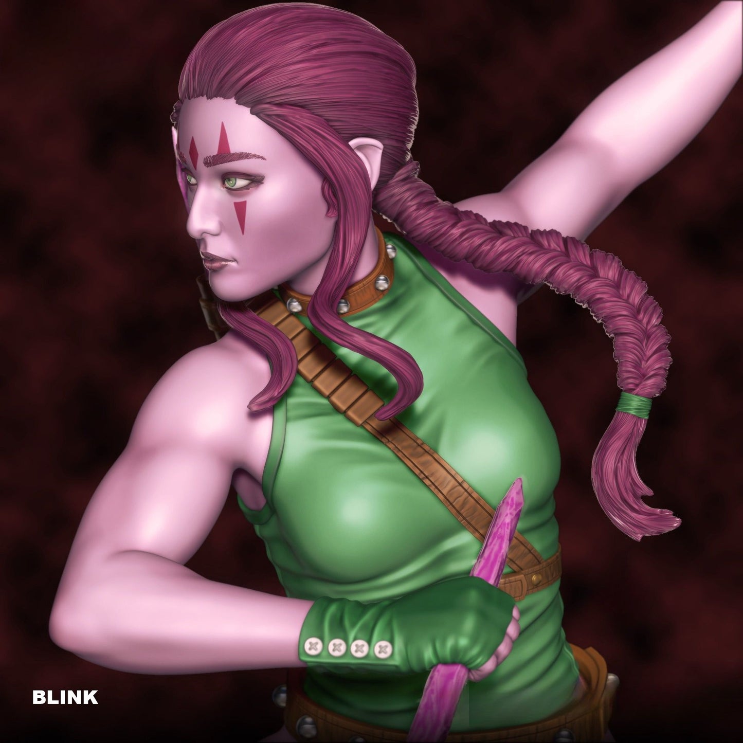 3037 Blink - X-MEN - STL 3D Print Files