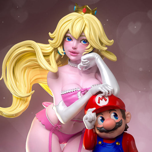 3388 Princes Peach - Super Mario Bros - STL 3D Print Files