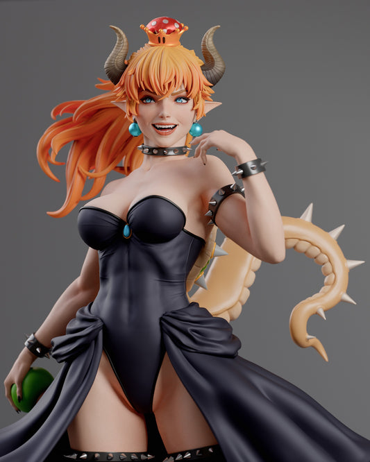 2923 Bowsette - Super Mario - STL 3D Print Files