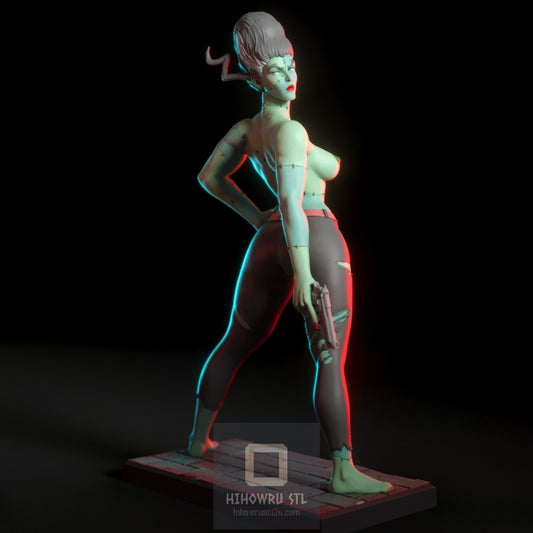 4382 Bride of Frankenstein NSFW - STL 3D Print Files