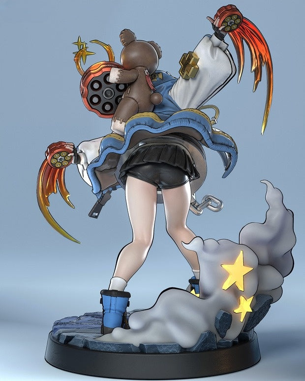 4144 Bridget - Guilty Gear - STL 3D Print Files