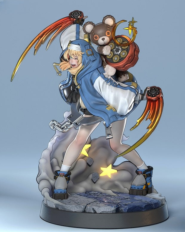 4144 Bridget - Guilty Gear - STL 3D Print Files