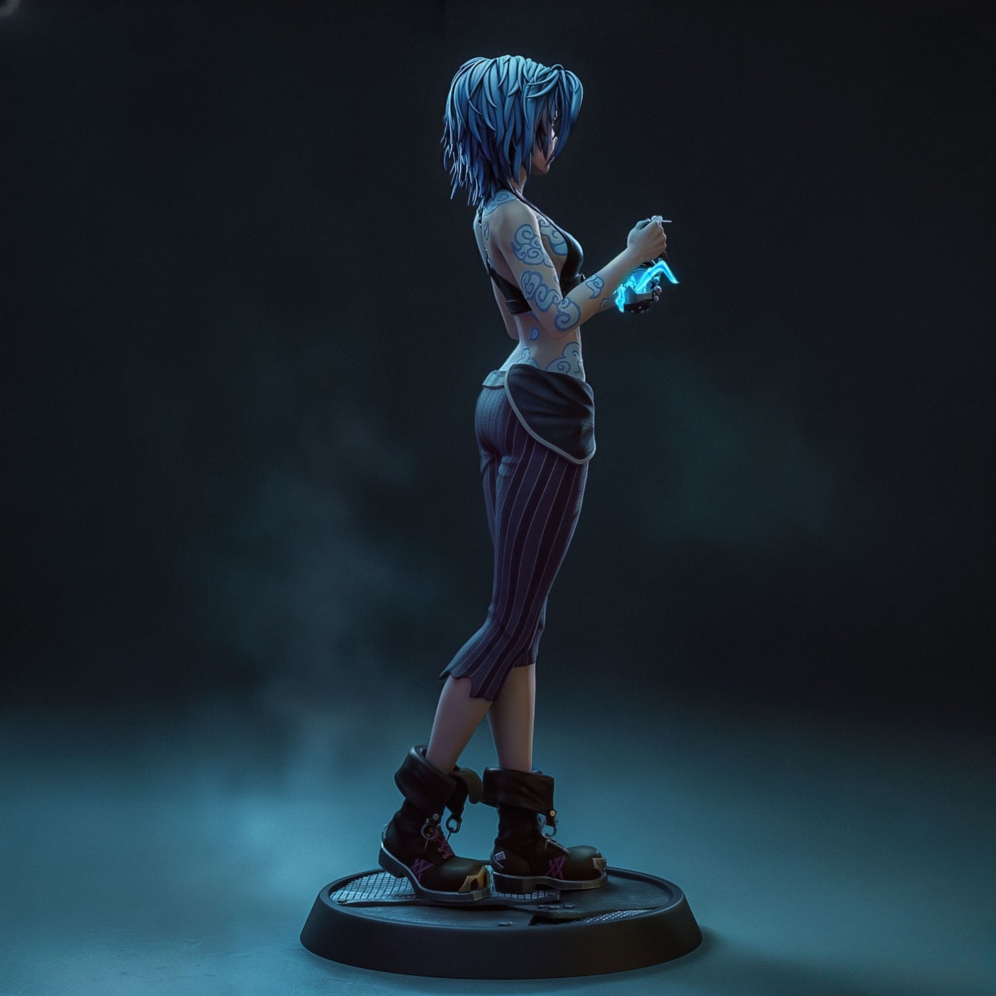 3414 Broken Jinx - League of Legends - STL 3D Print Files
