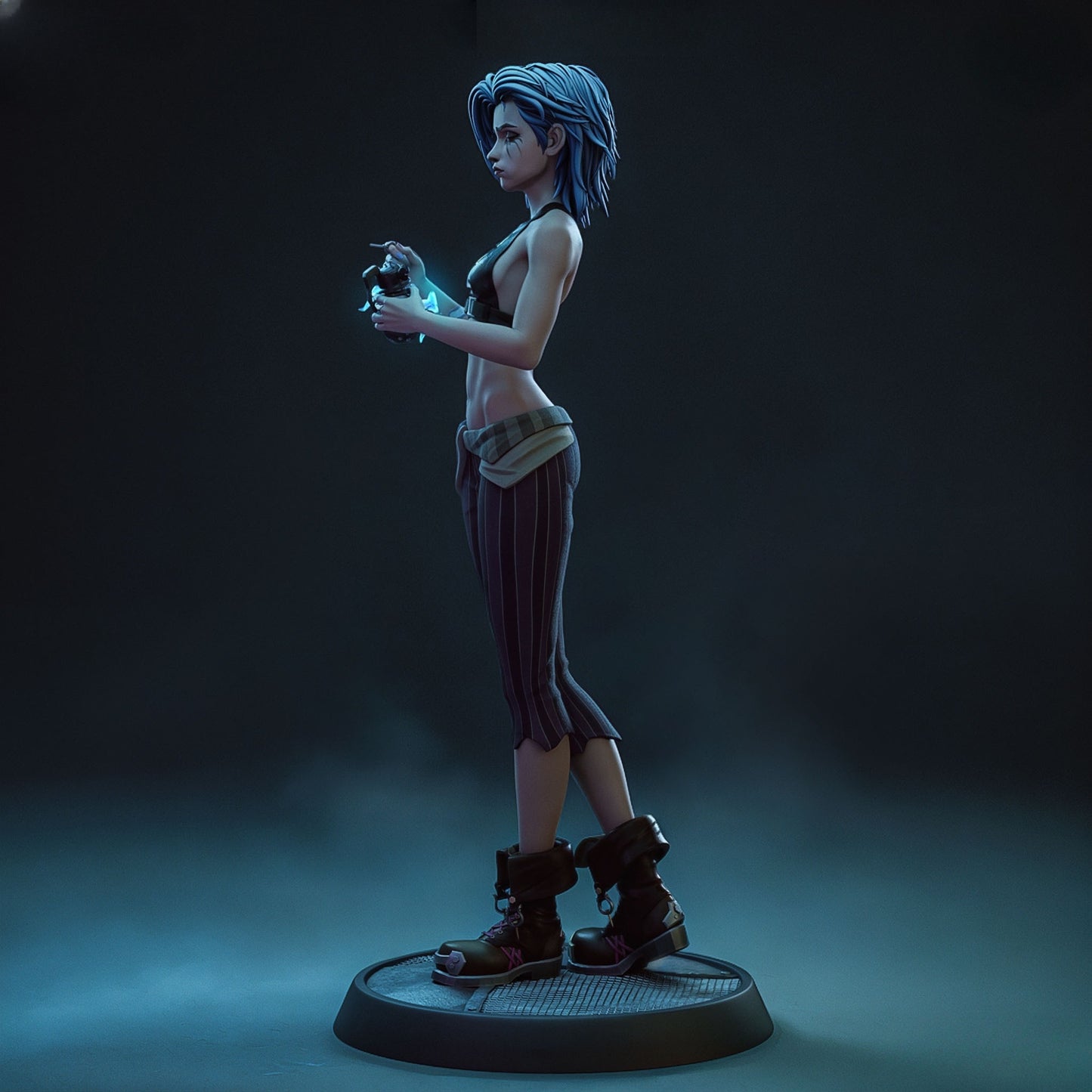 3414 Broken Jinx - League of Legends - STL 3D Print Files