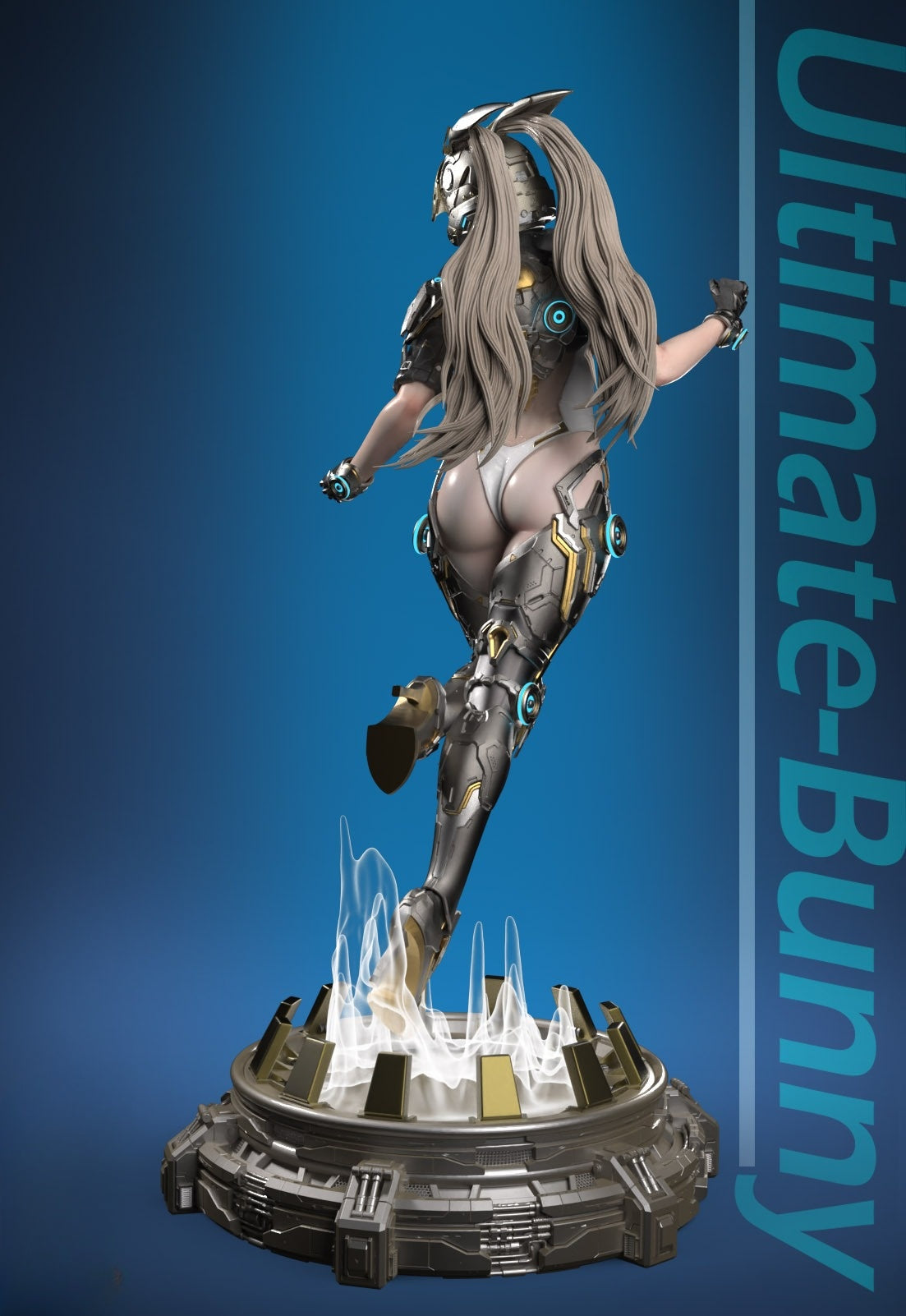 4209 Ultimate Bunny NSFW - The First Descendant - STL 3D Print Files X 3D Animations