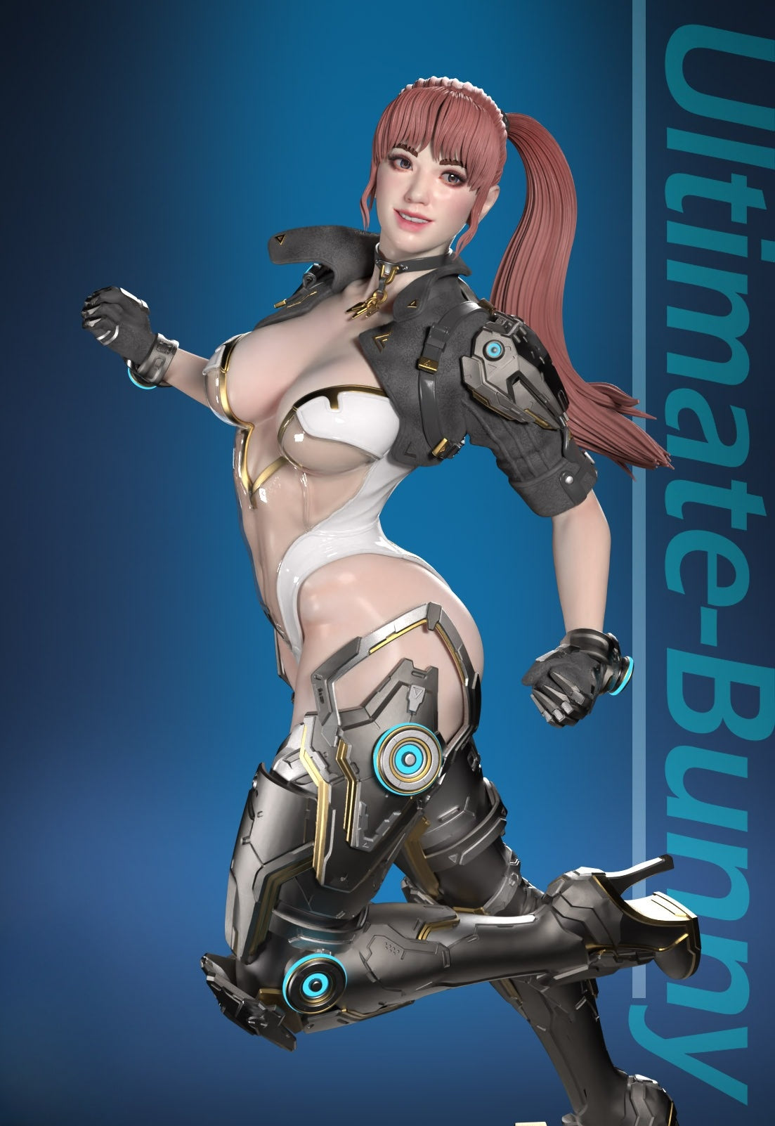 4209 Ultimate Bunny NSFW - The First Descendant - STL 3D Print Files X 3D Animations