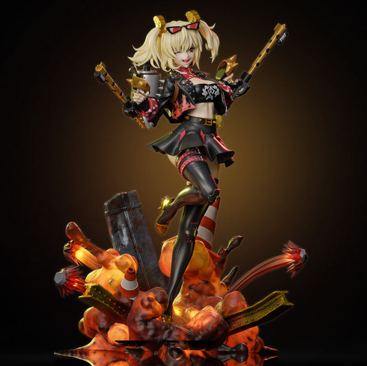 3526 Burnice White - Zenless Zone Zero - STL 3D Print Files