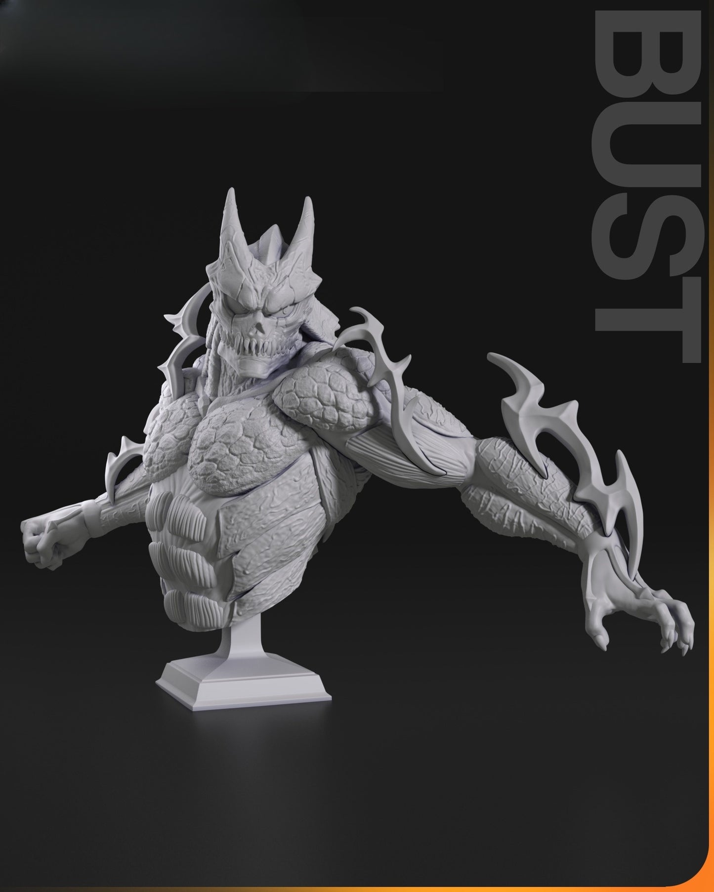 2920 Kaiju No. 8 - STL 3D Print Files